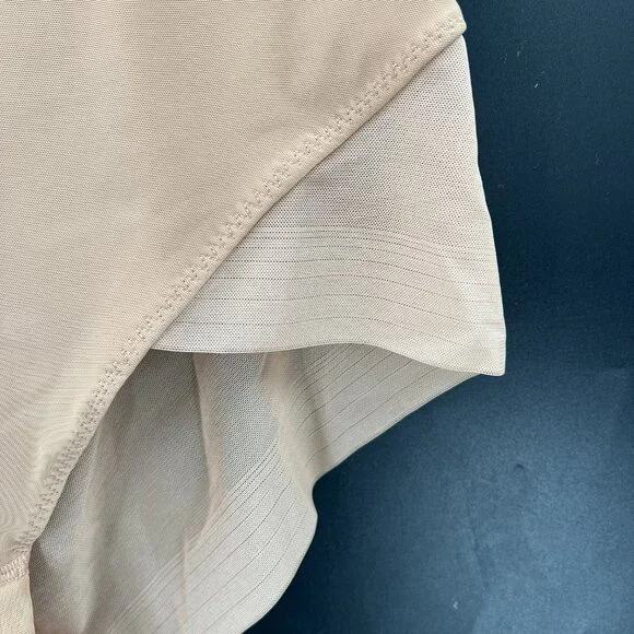 NEW Honeylove Super Power Brief Sand tan nude high rise shapewear compression XL - Picture 3 of 13